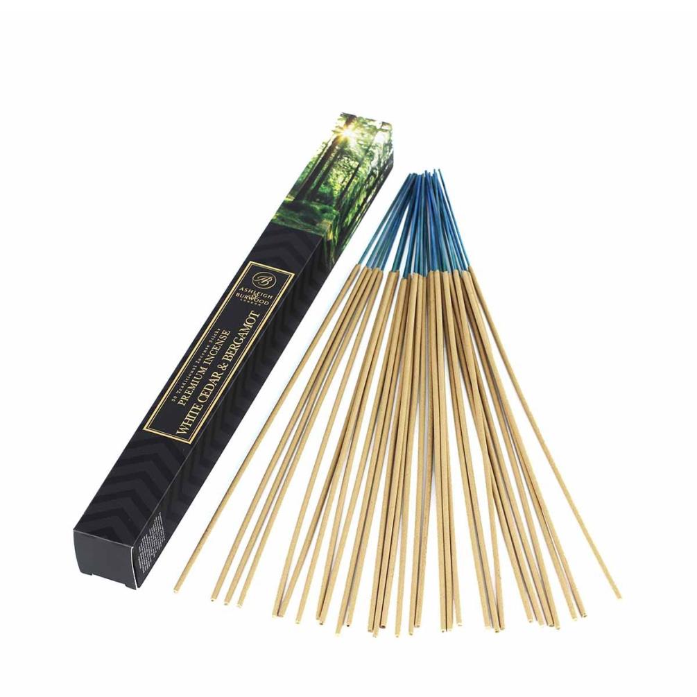 Ashleigh & Burwood White Cedar & Bergamot Incense Sticks £3.84